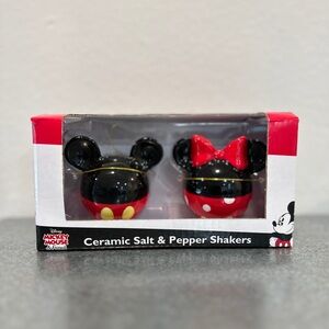 Disney Mickey and Minnie Mouse Black and Red Shakers